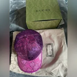 Pink/Fuschia Gucci Hat; Pre-Owned; Women’s Size XL Gucci | Accessories | Pinkfuschia Gucci Hat Preowned Womens  main image 2